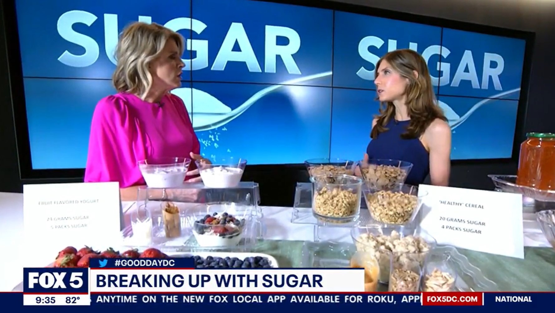 Fox5 Washington, DC: Breaking up with sugar